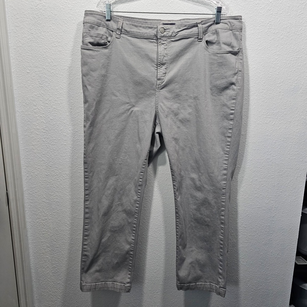 NYDJ‎ Not Your Daughters Jeans Gray Pants Size 20W